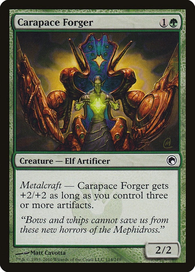Image for Carapace Forger (114) (SOM) - Magic: The Gathering