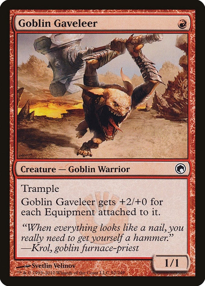 Image for Goblin Gaveleer (92) (SOM) - Magic: The Gathering