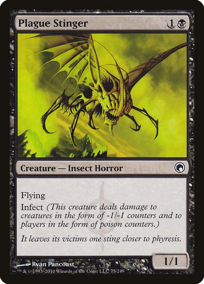 Image for Plague Stinger (75) (SOM) - Magic: The Gathering