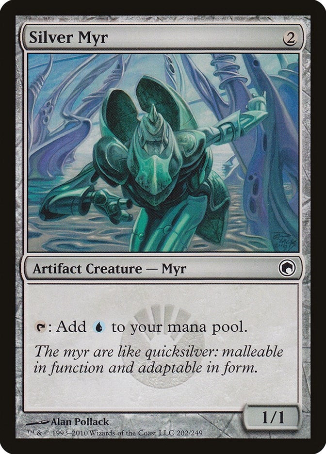 Image for Silver Myr (202) (SOM) - Magic: The Gathering