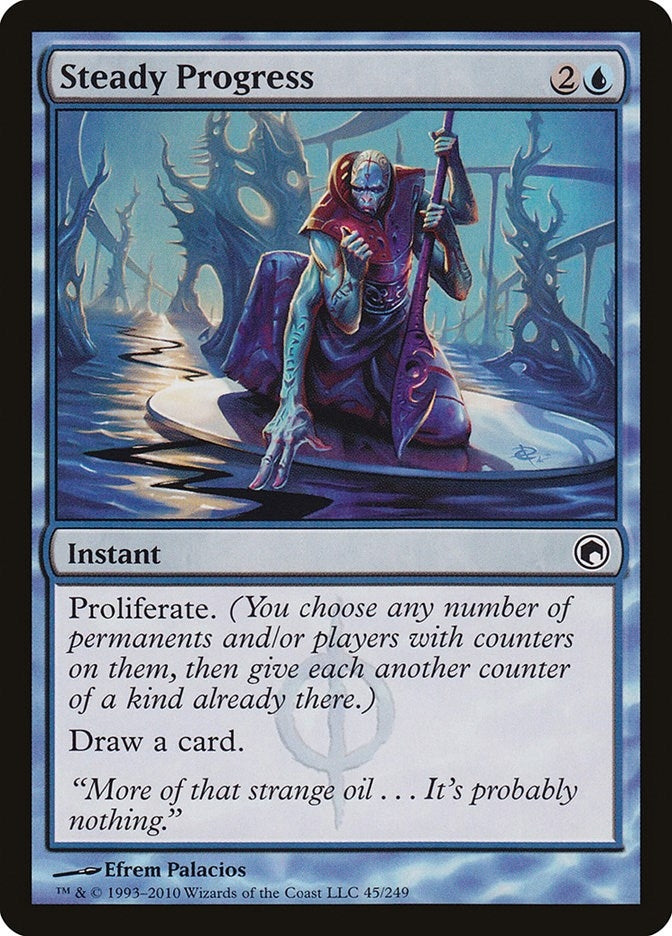 Image for Steady Progress (45) (SOM) - Magic: The Gathering