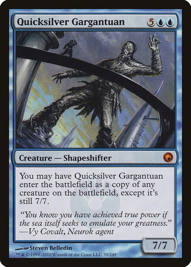 Image for Quicksilver Gargantuan (39) (SOM) - Magic: The Gathering