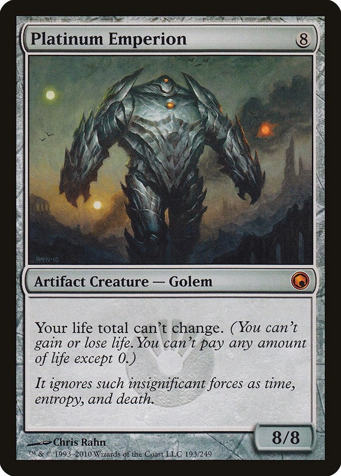 Image for Platinum Emperion (193) (SOM) - Magic: The Gathering
