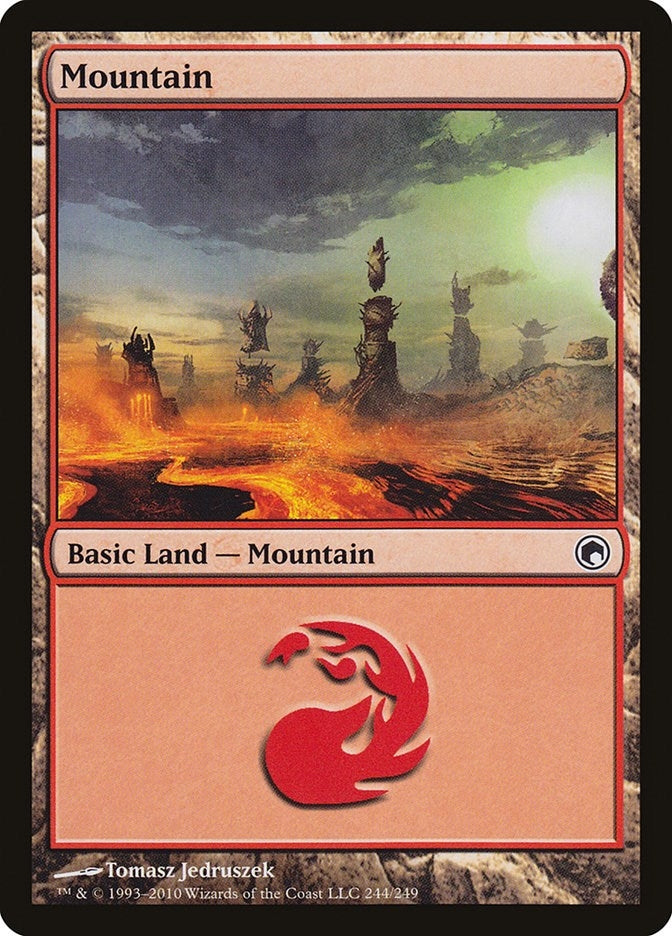 Image for Mountain (244) (244) (SOM) - Magic: The Gathering