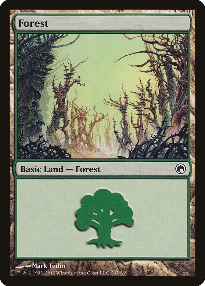 Image for Forest (247) (247) (SOM) - Magic: The Gathering