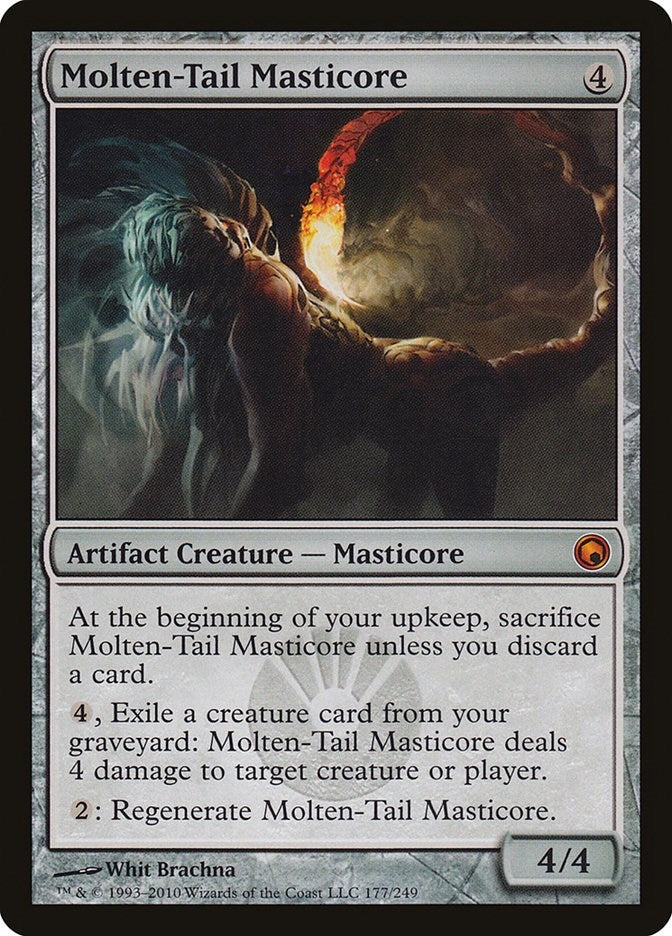 Image for Molten-Tail Masticore (177) (SOM) - Magic: The Gathering