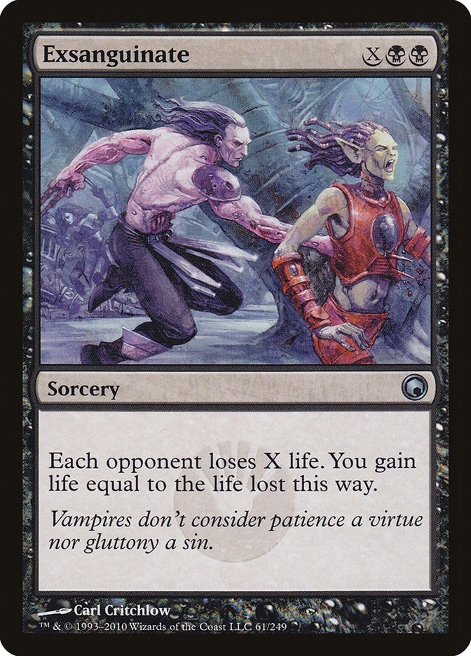 Image for Exsanguinate (61) (SOM) - Magic: The Gathering