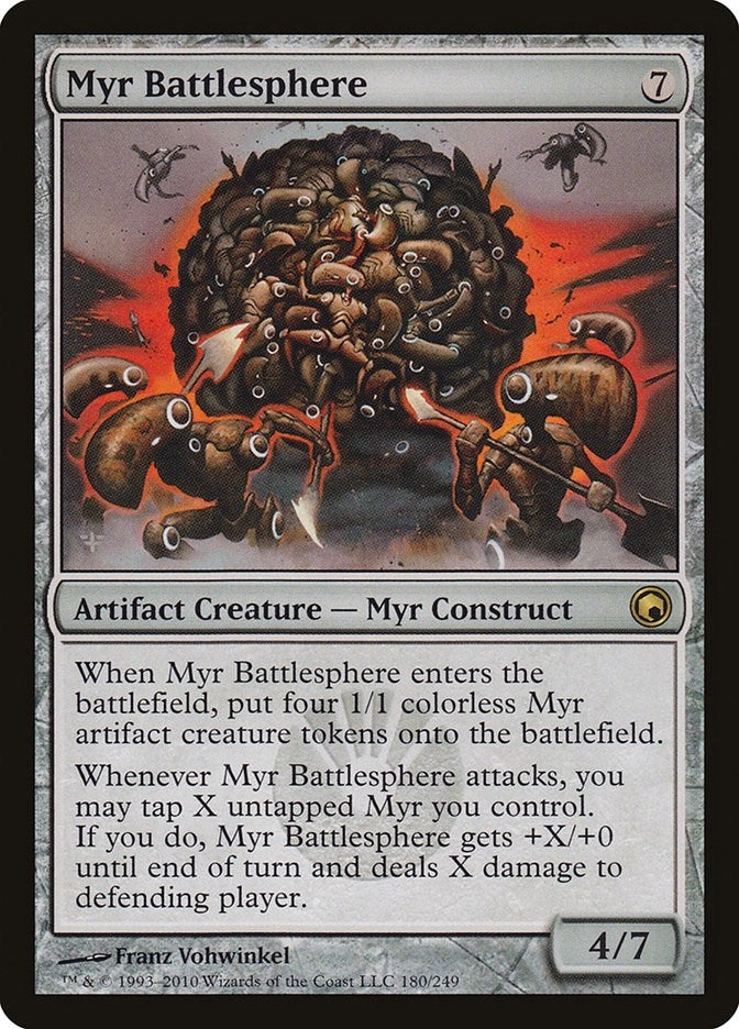 Image for Myr Battlesphere (180) (SOM) - Magic: The Gathering