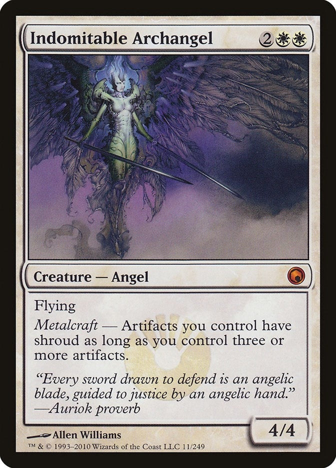 Image for Indomitable Archangel (11) (SOM) - Magic: The Gathering