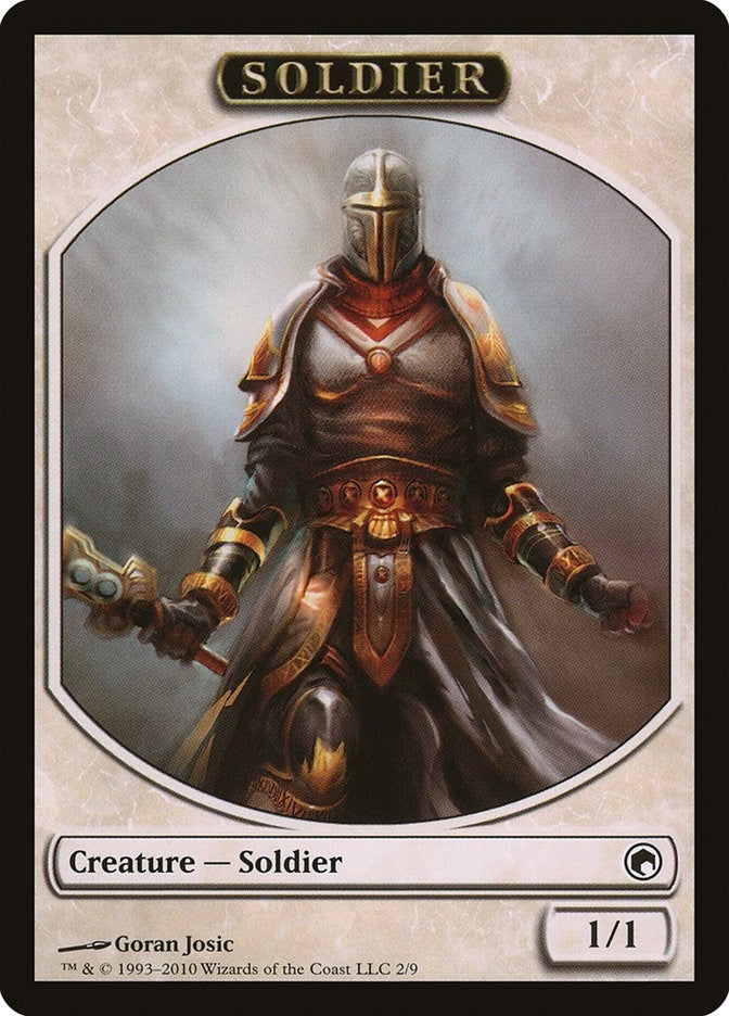 Image for Soldier Token (2) (SOM) - Magic: The Gathering