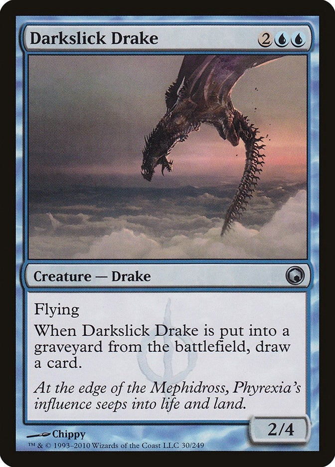 Image for Darkslick Drake (30) (SOM) - Magic: The Gathering