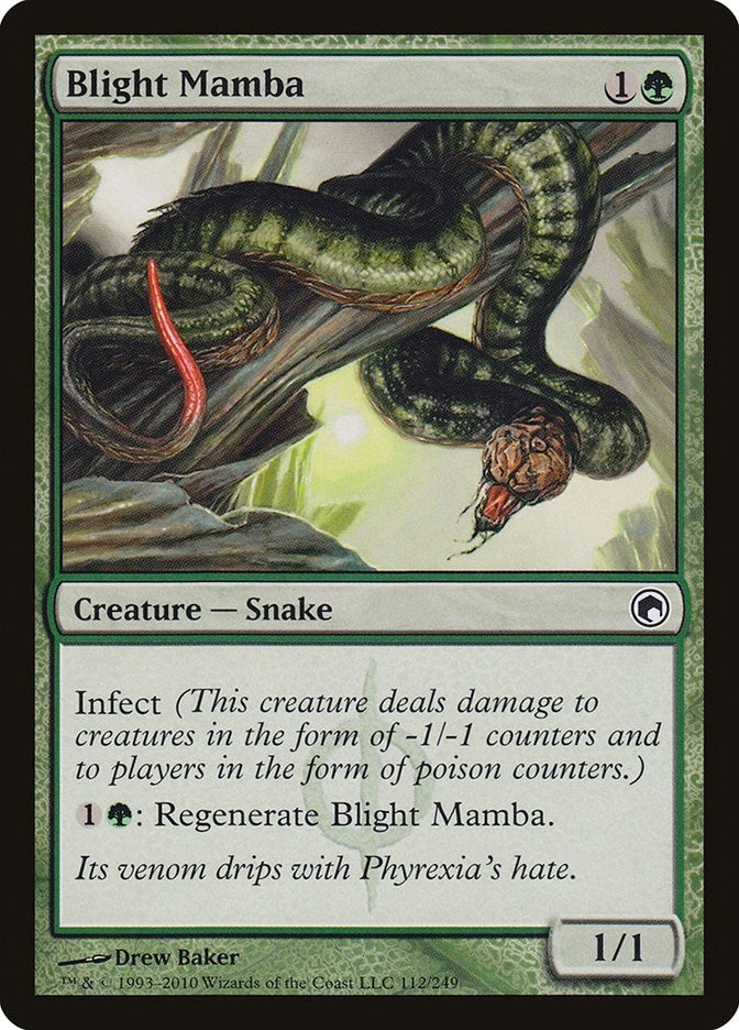 Image for Blight Mamba (112) (SOM) - Magic: The Gathering