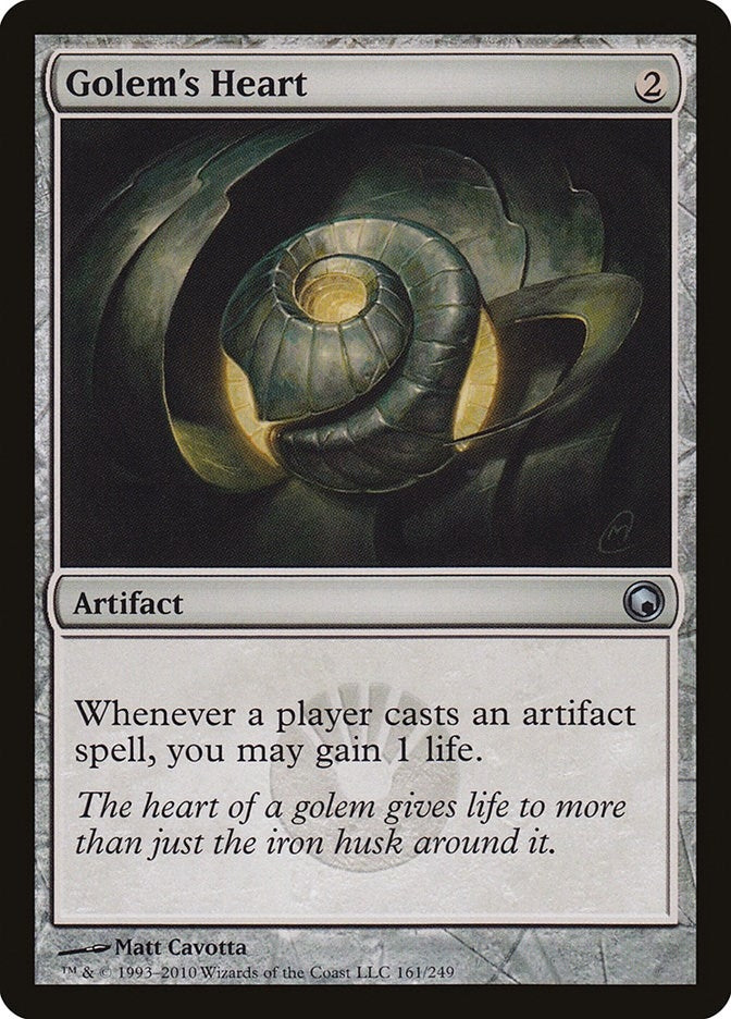 Image for Golem's Heart (161) (SOM) - Magic: The Gathering
