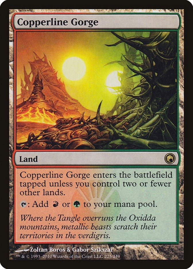 Image for Copperline Gorge (225) (SOM) - Magic: The Gathering