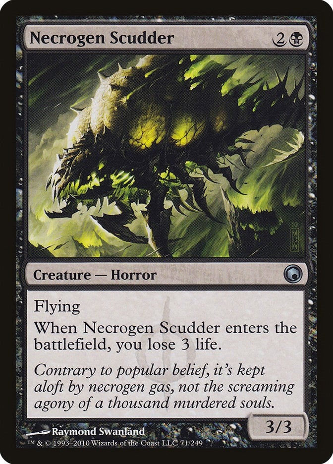 Image for Necrogen Scudder (71) (SOM) - Magic: The Gathering