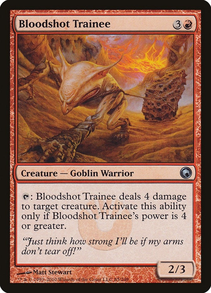 Image for Bloodshot Trainee (85) (SOM) - Magic: The Gathering