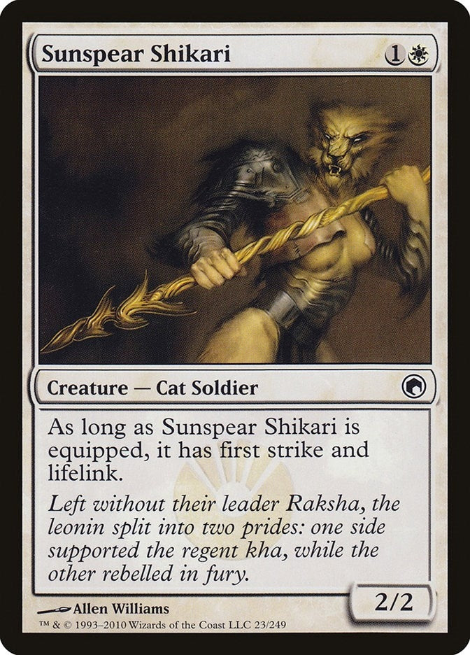 Image for Sunspear Shikari (23) (SOM) - Magic: The Gathering