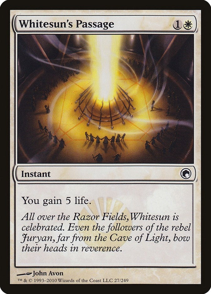 Image for Whitesun's Passage (27) (SOM) - Magic: The Gathering