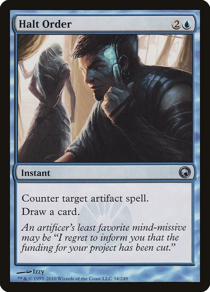 Image for Halt Order (34) (SOM) - Magic: The Gathering