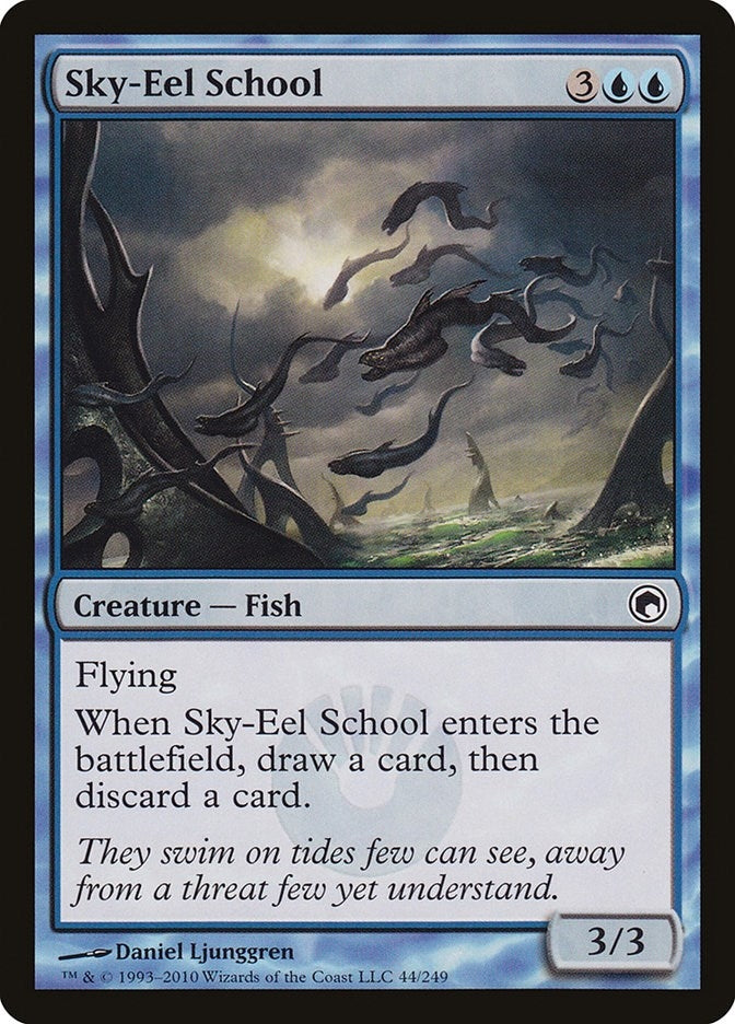Image for Sky-Eel School (44) (SOM) - Magic: The Gathering