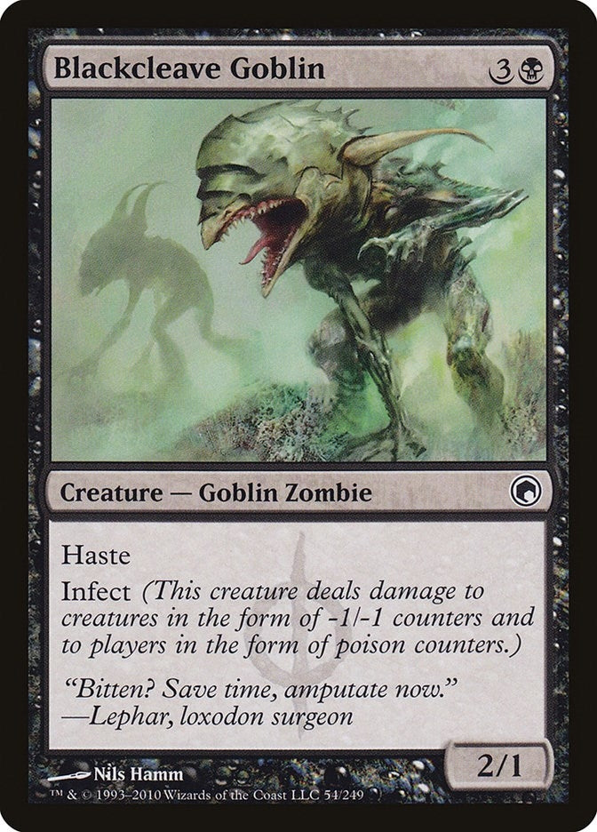 Image for Blackcleave Goblin (54) (SOM) - Magic: The Gathering