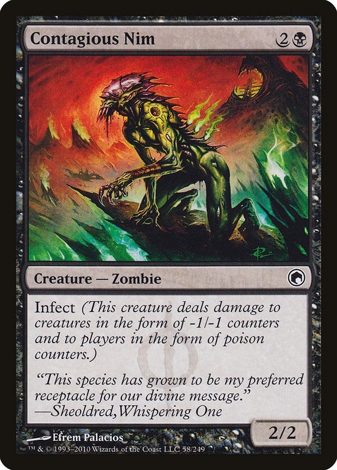 Image for Contagious Nim (58) (SOM) - Magic: The Gathering