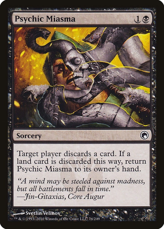 Image for Psychic Miasma (76) (SOM) - Magic: The Gathering