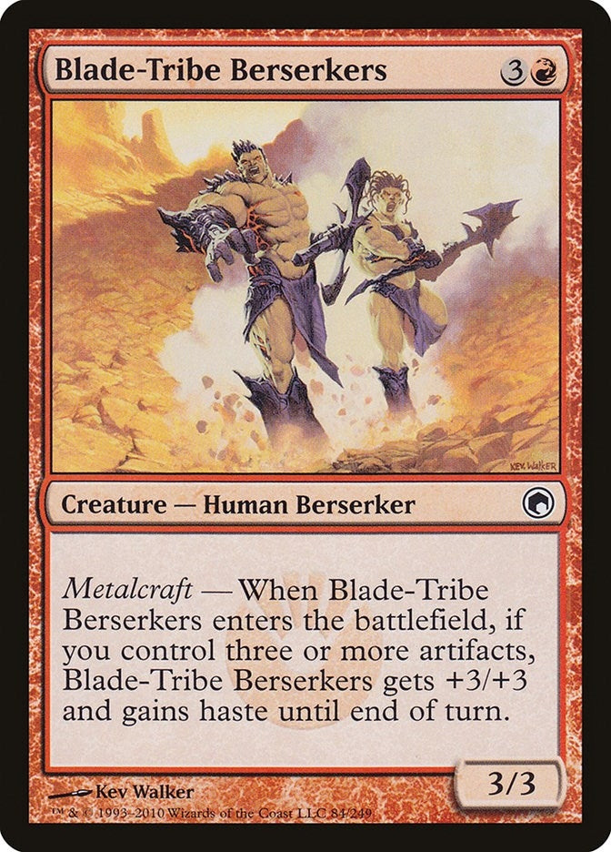 Image for Blade-Tribe Berserkers (84) (SOM) - Magic: The Gathering