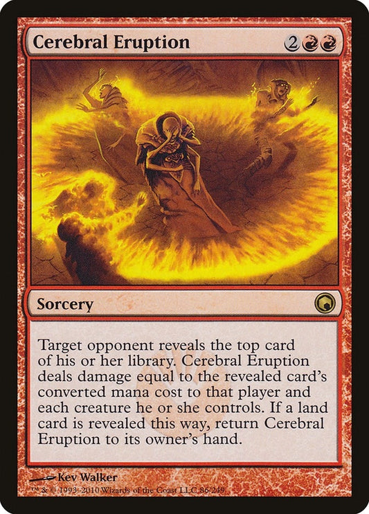 Image for Cerebral Eruption (86) (SOM) - Magic: The Gathering