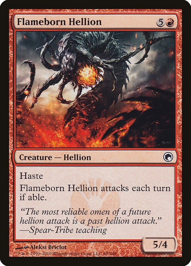 Image for Flameborn Hellion (89) (SOM) - Magic: The Gathering