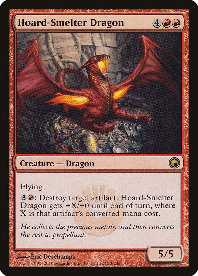 Image for Hoard-Smelter Dragon (93) (SOM) - Magic: The Gathering