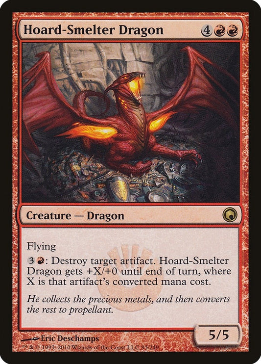 Image for Hoard-Smelter Dragon (93) (SOM) - Magic: The Gathering