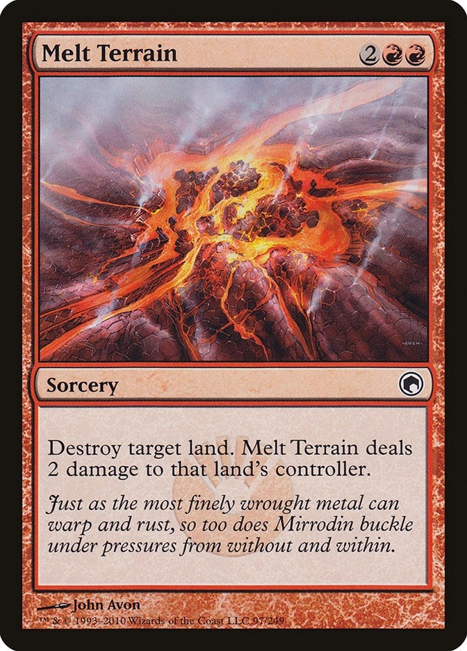 Image for Melt Terrain (97) (SOM) - Magic: The Gathering