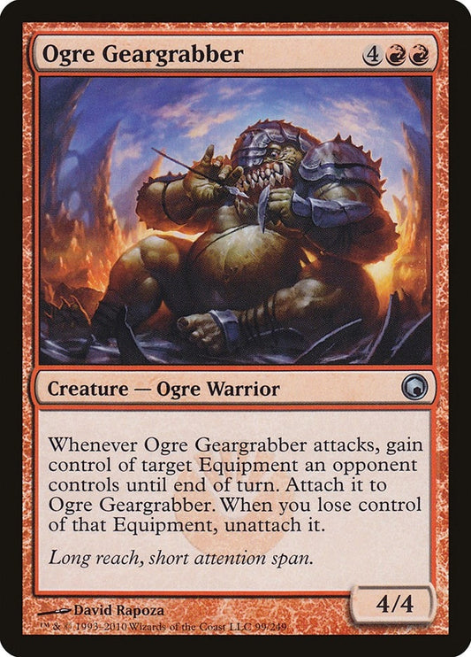 Image for Ogre Geargrabber (99) (SOM) - Magic: The Gathering
