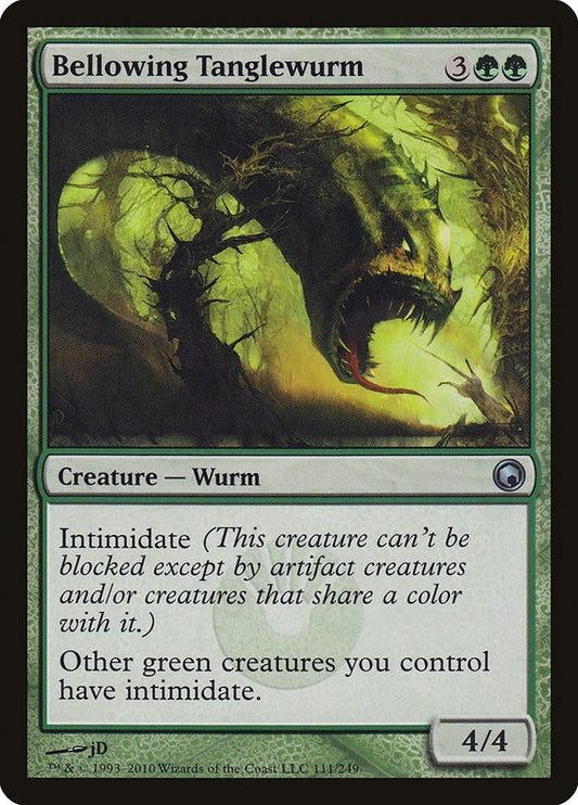 Image for Bellowing Tanglewurm (111) (SOM) - Magic: The Gathering