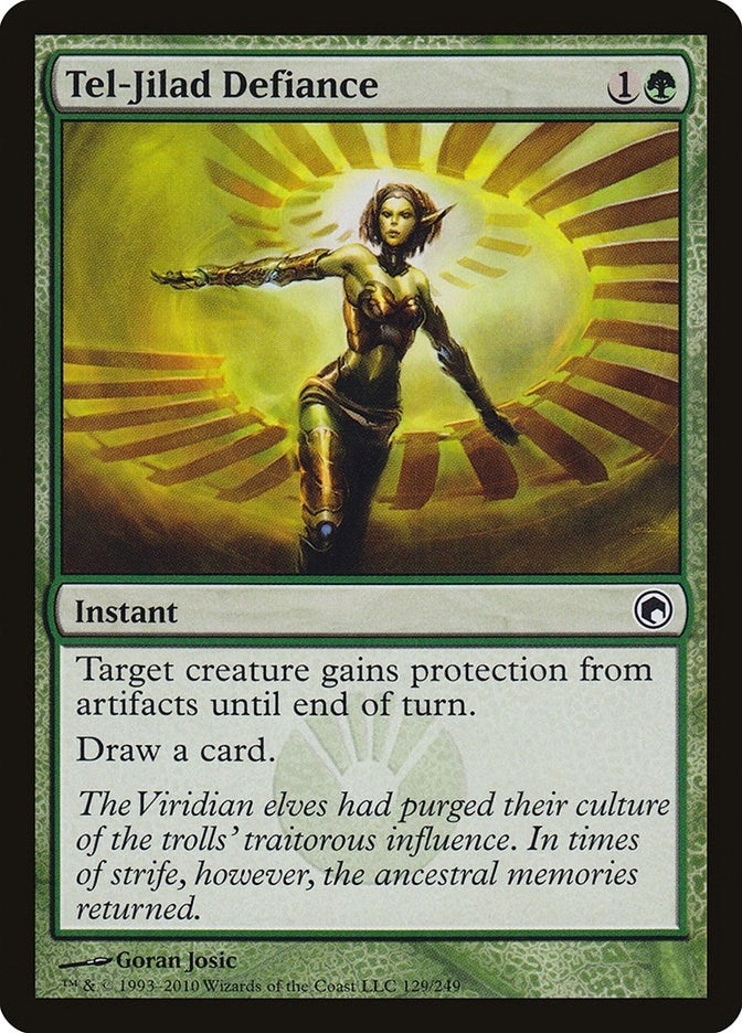 Image for Tel-Jilad Defiance (129) (SOM) - Magic: The Gathering