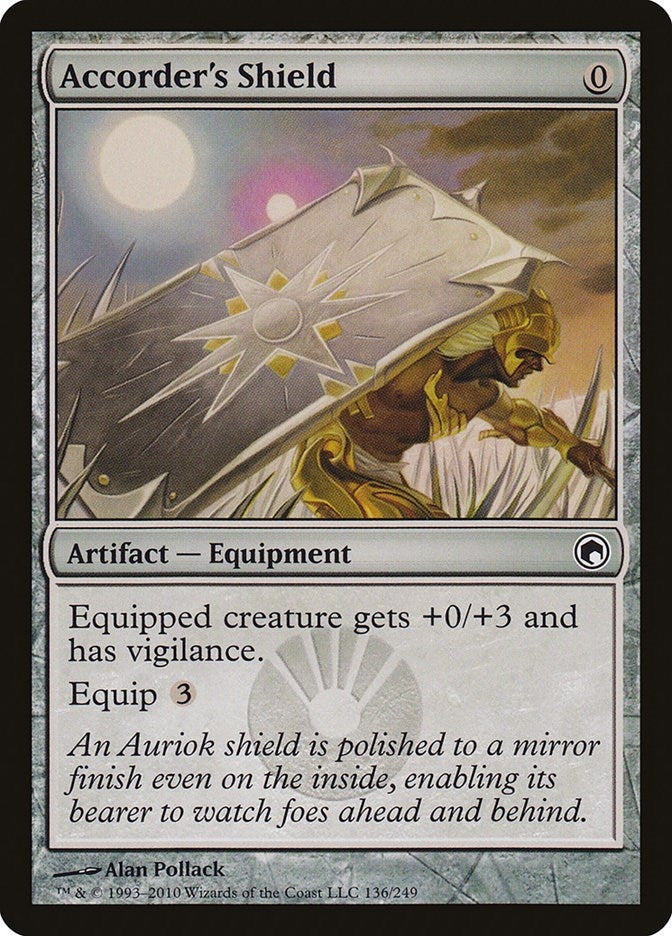 Image for Accorder's Shield (136) (SOM) - Magic: The Gathering