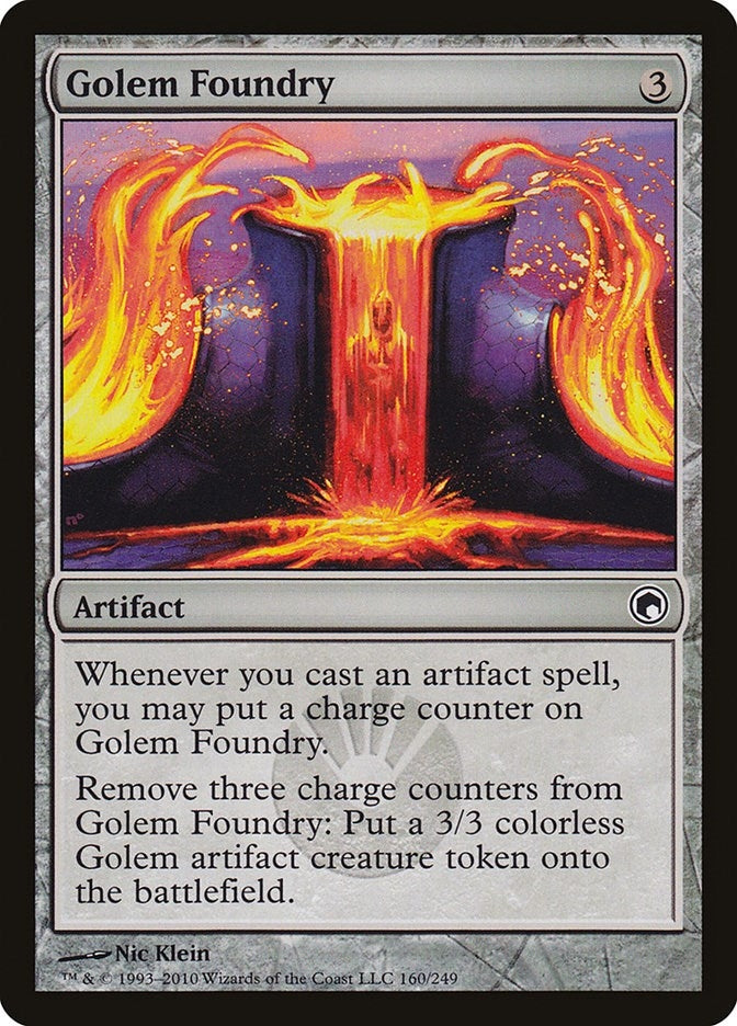 Image for Golem Foundry (160) (SOM) - Magic: The Gathering