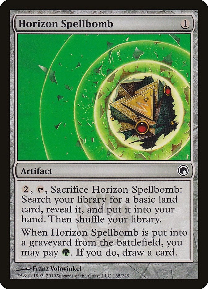 Image for Horizon Spellbomb (165) (SOM) - Magic: The Gathering