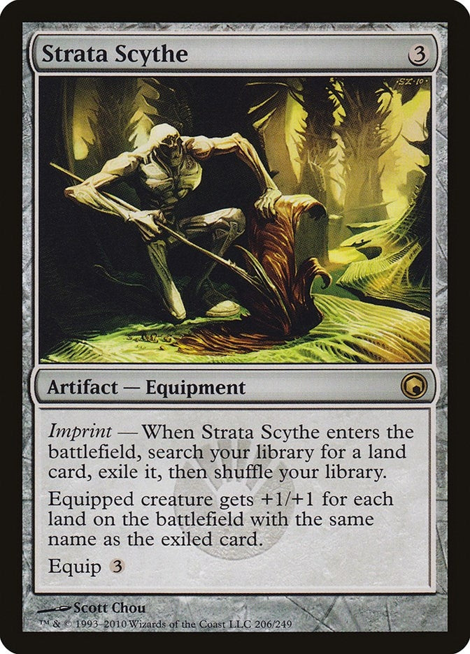 Image for Strata Scythe (206) (SOM) - Magic: The Gathering