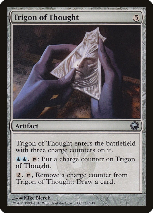 Image for Trigon of Thought (217) (SOM) - Magic: The Gathering