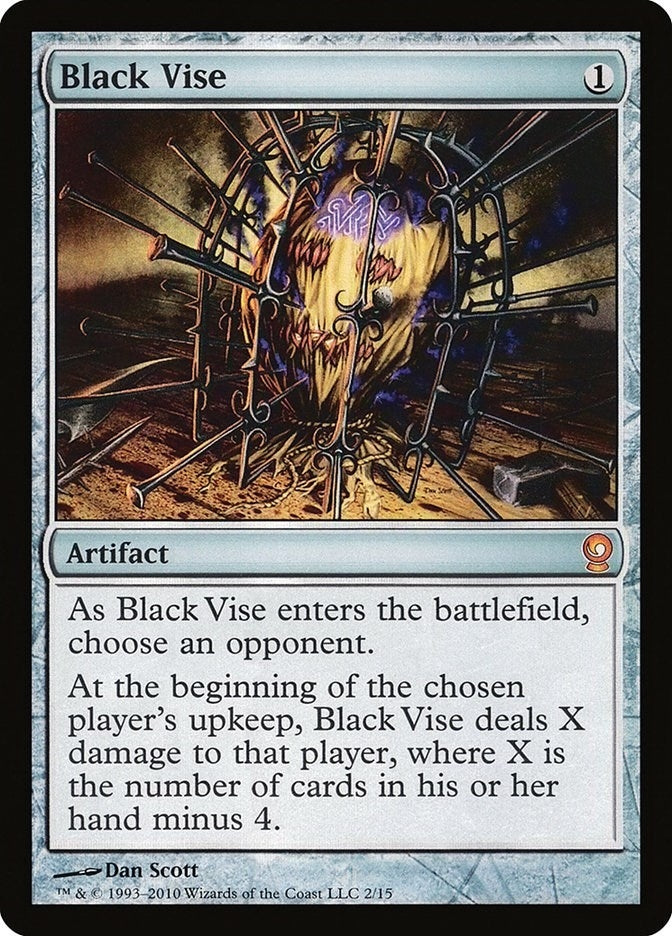 Image for Black Vise (2) (V10) - Magic: The Gathering