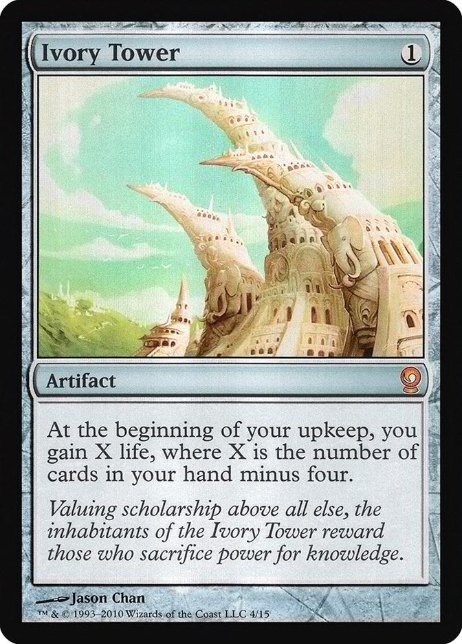 Image for Ivory Tower (4) (V10) - Magic: The Gathering