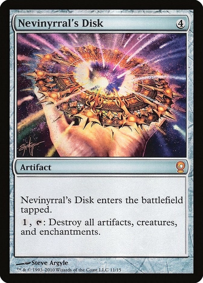 Image for Nevinyrral's Disk (11) (V10) - Magic: The Gathering