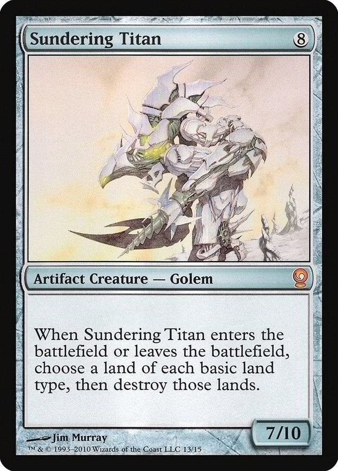 Image for Sundering Titan (13) (V10) - Magic: The Gathering
