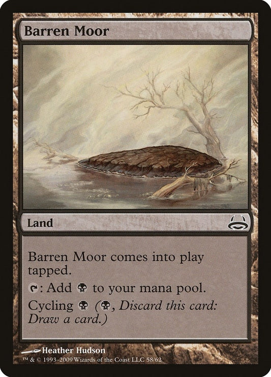 Image for Barren Moor (58) (DDC) - Magic: The Gathering