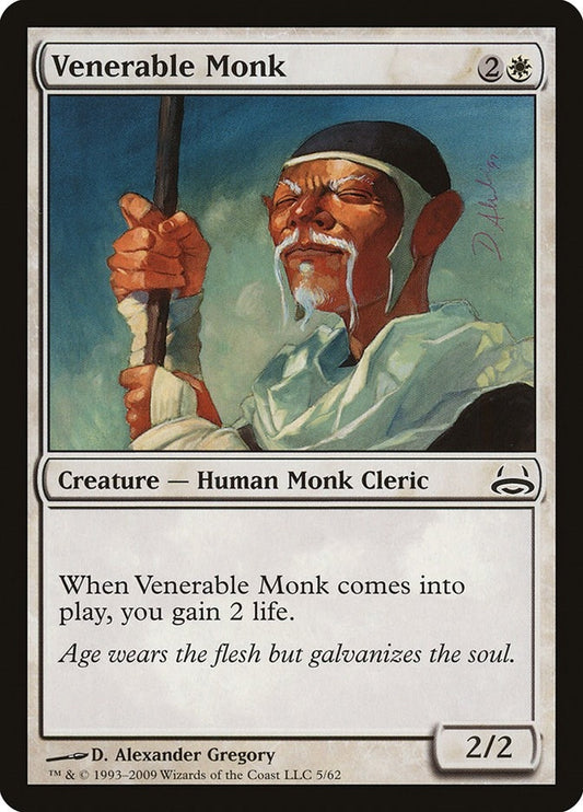 Image for Venerable Monk (5) (DDC) - Magic: The Gathering