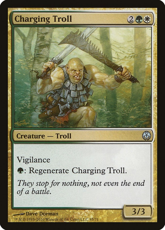 Image for Charging Troll (45) (DDE) - Magic: The Gathering