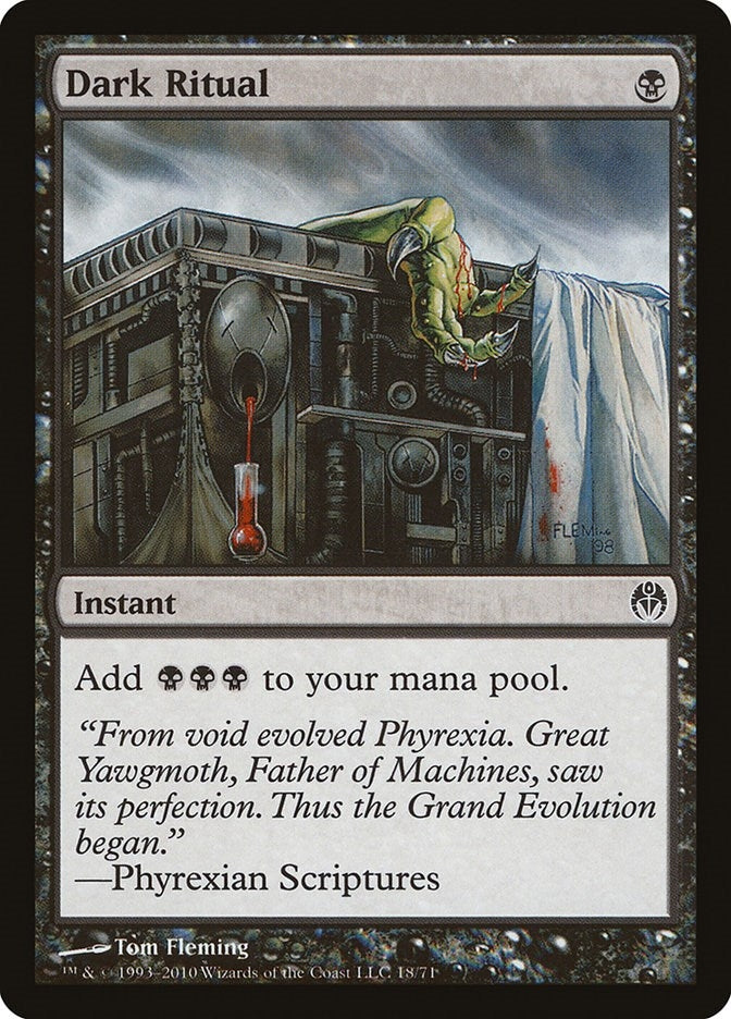 Image for Dark Ritual (18) (DDE) - Magic: The Gathering