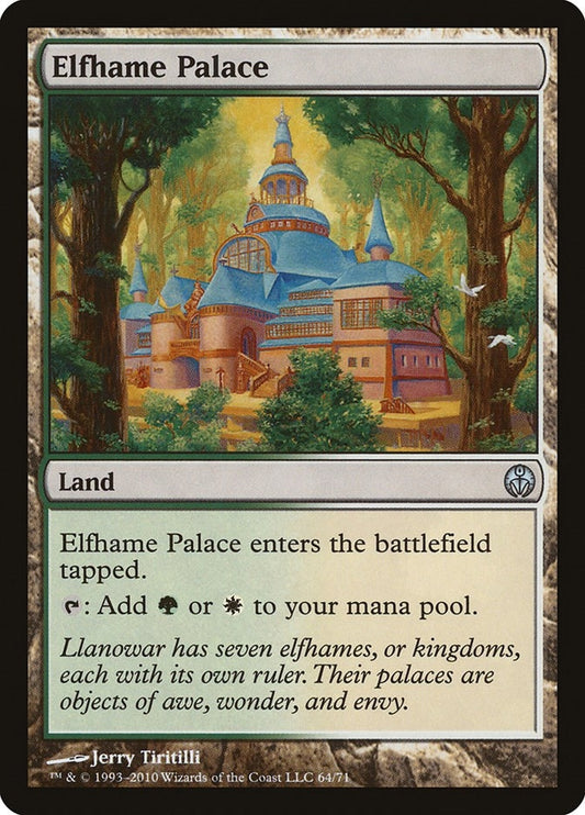 Image for Elfhame Palace (64) (DDE) - Magic: The Gathering